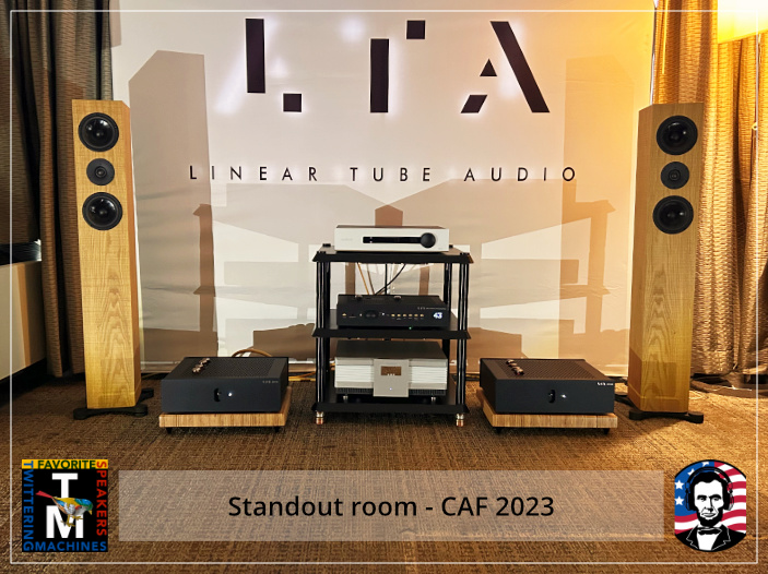 Standout room Credo LTA Capital Audiofest 2023